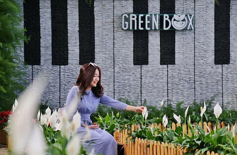 quán cafe Green Box Vietnam  26
